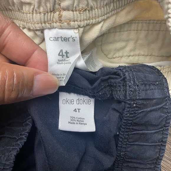 Log of 4 Boys Shorts and shirt size 4T
Brands are old navy, carters,  okie dokie - Picture 8 of 9